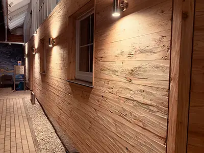 Fassade EFH Materialmix